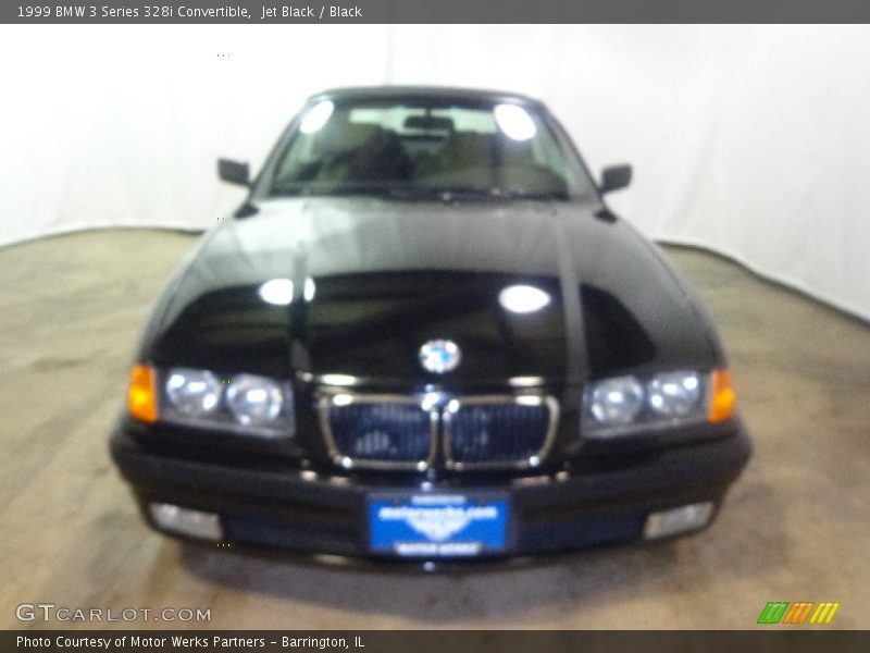 Jet Black / Black 1999 BMW 3 Series 328i Convertible