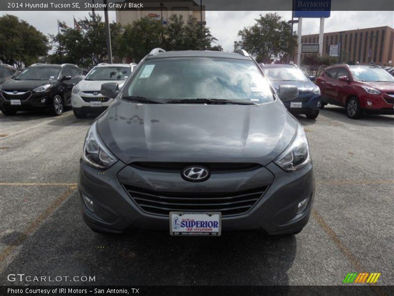 Shadow Gray / Black 2014 Hyundai Tucson SE