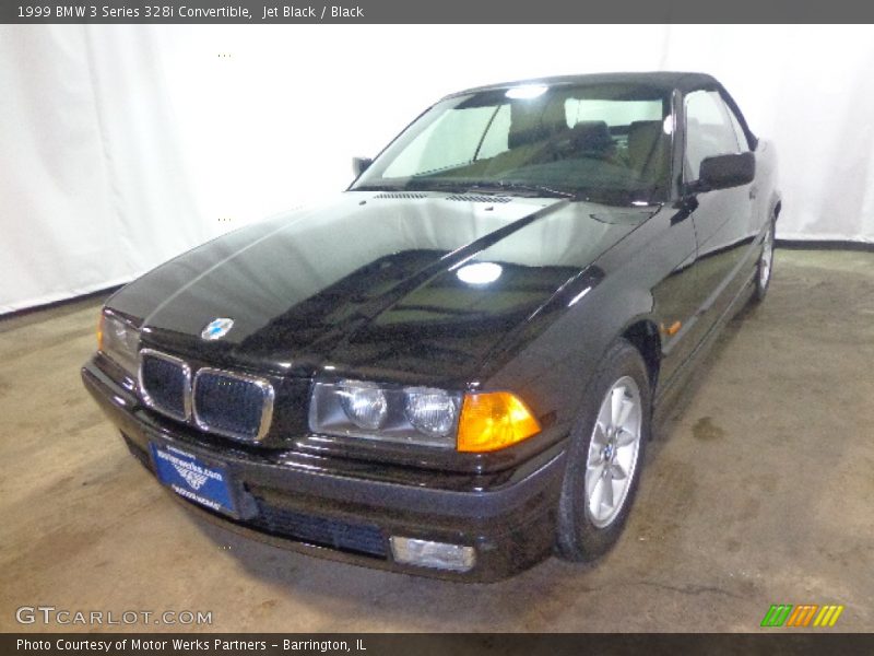 Jet Black / Black 1999 BMW 3 Series 328i Convertible