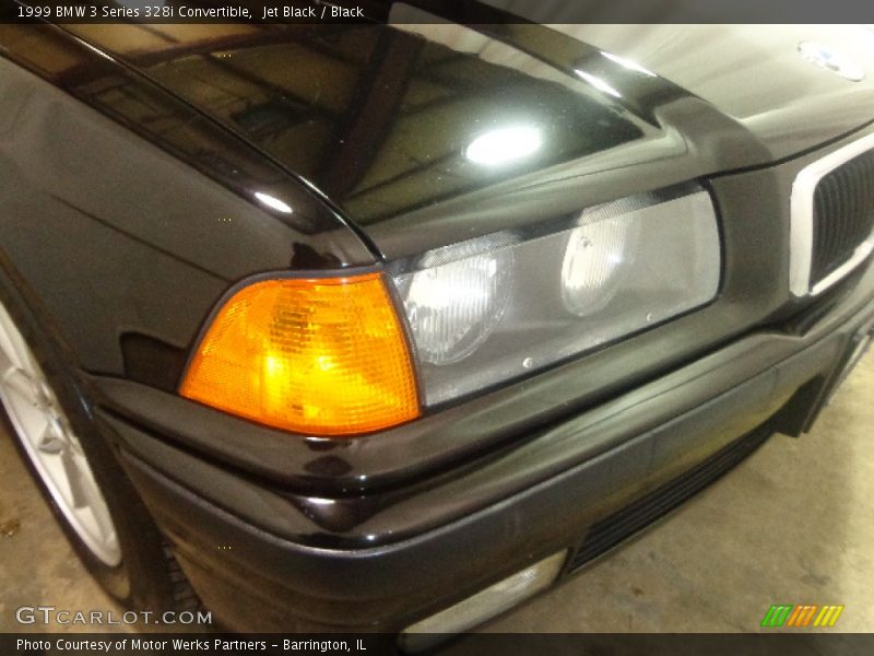 Jet Black / Black 1999 BMW 3 Series 328i Convertible