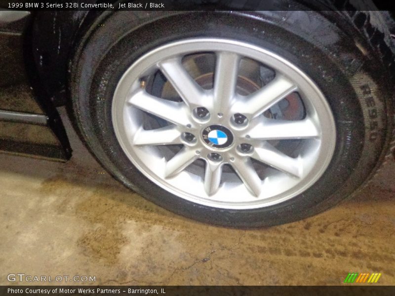 Jet Black / Black 1999 BMW 3 Series 328i Convertible