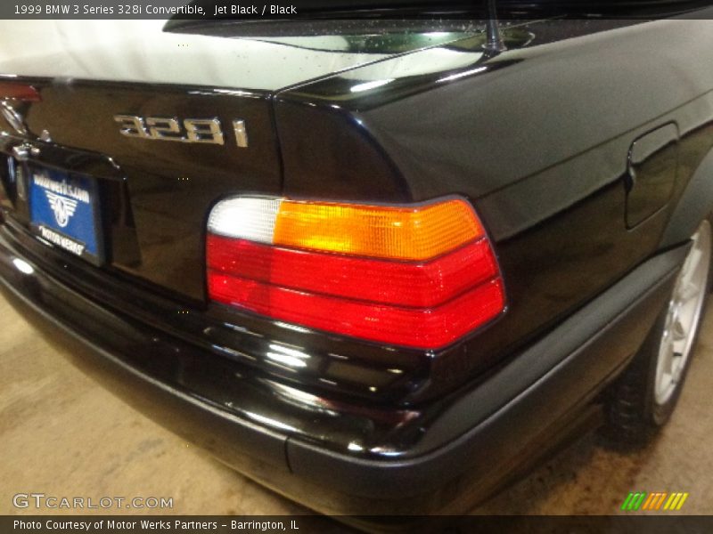 Jet Black / Black 1999 BMW 3 Series 328i Convertible