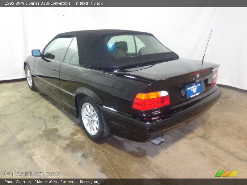 Jet Black / Black 1999 BMW 3 Series 328i Convertible