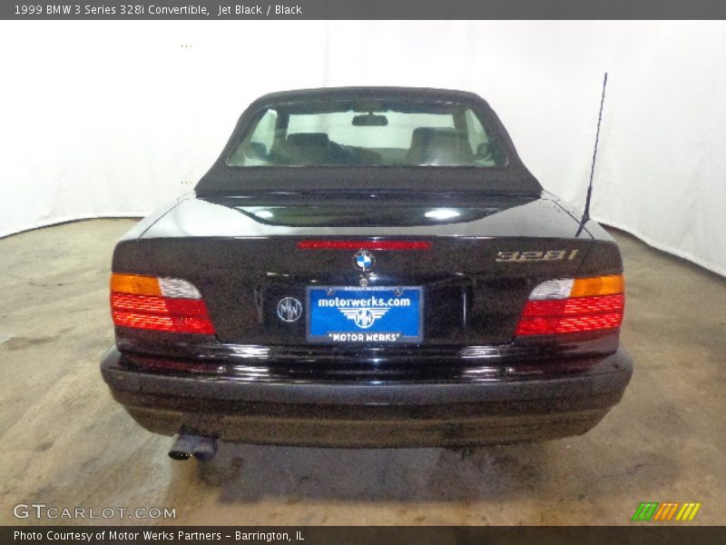 Jet Black / Black 1999 BMW 3 Series 328i Convertible