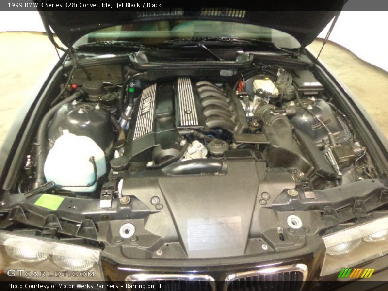 Jet Black / Black 1999 BMW 3 Series 328i Convertible