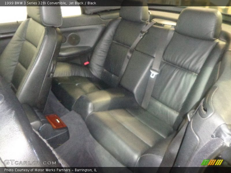 Jet Black / Black 1999 BMW 3 Series 328i Convertible