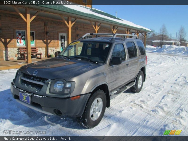 Granite Metallic / Gray 2003 Nissan Xterra XE V6