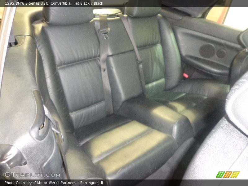 Jet Black / Black 1999 BMW 3 Series 328i Convertible