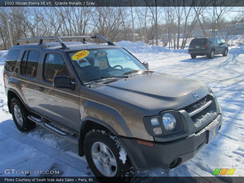 Granite Metallic / Gray 2003 Nissan Xterra XE V6