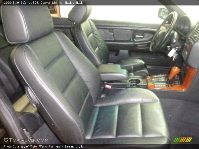 Jet Black / Black 1999 BMW 3 Series 328i Convertible