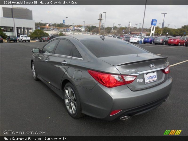Harbor Gray Metallic / Gray 2014 Hyundai Sonata SE