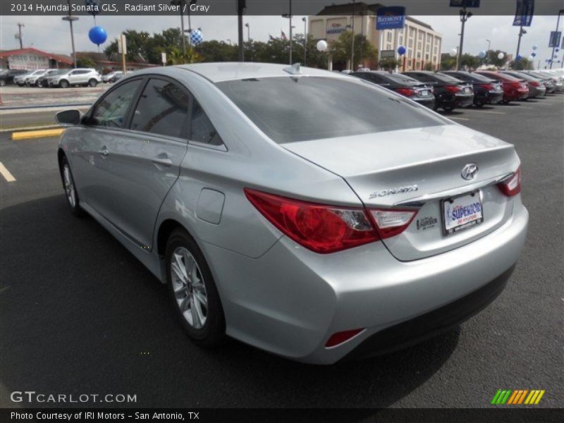 Radiant Silver / Gray 2014 Hyundai Sonata GLS