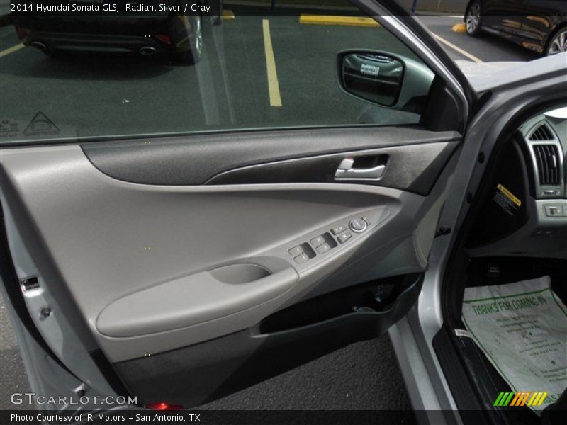 Radiant Silver / Gray 2014 Hyundai Sonata GLS