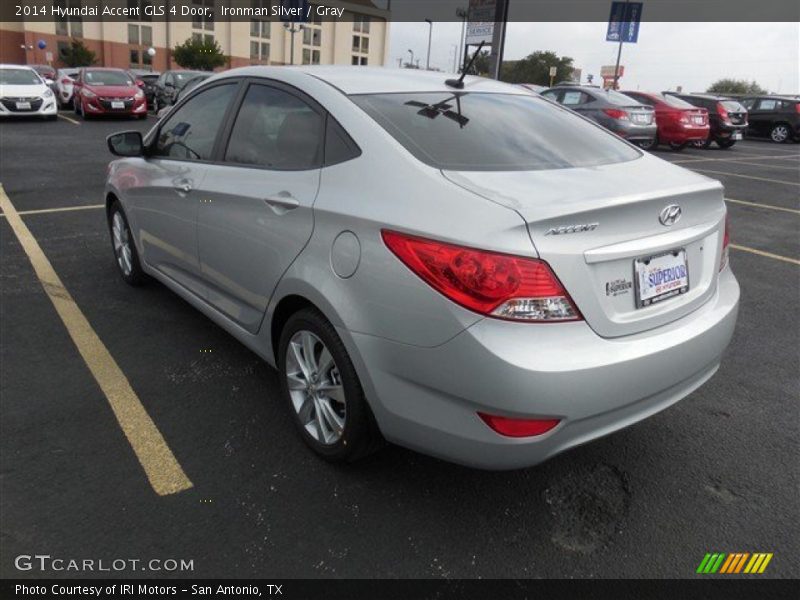 Ironman Silver / Gray 2014 Hyundai Accent GLS 4 Door