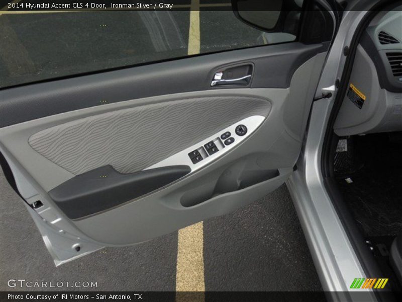 Ironman Silver / Gray 2014 Hyundai Accent GLS 4 Door