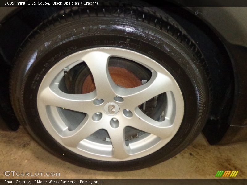 Black Obsidian / Graphite 2005 Infiniti G 35 Coupe