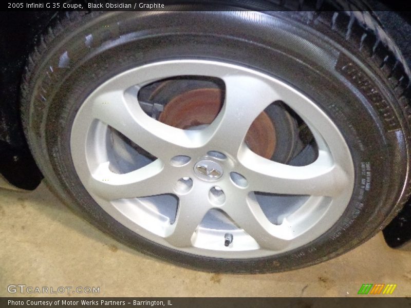 Black Obsidian / Graphite 2005 Infiniti G 35 Coupe