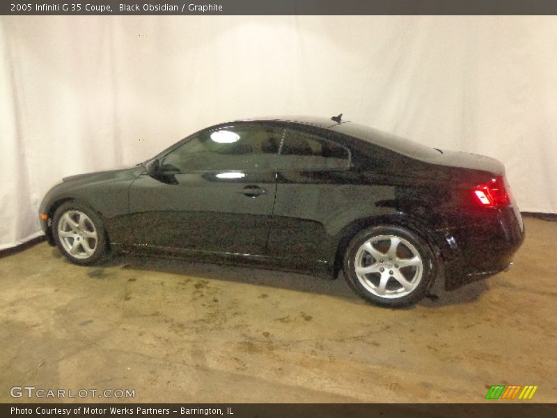 Black Obsidian / Graphite 2005 Infiniti G 35 Coupe