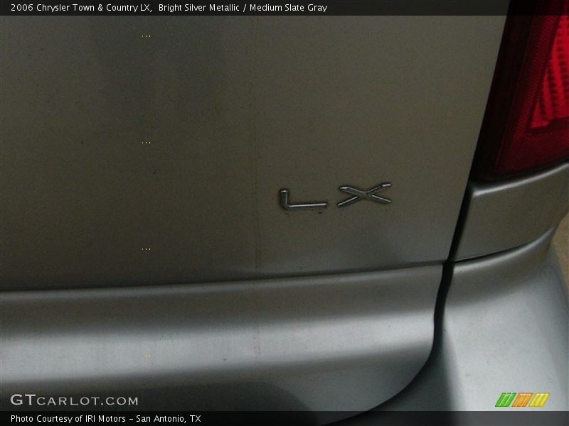 Bright Silver Metallic / Medium Slate Gray 2006 Chrysler Town & Country LX