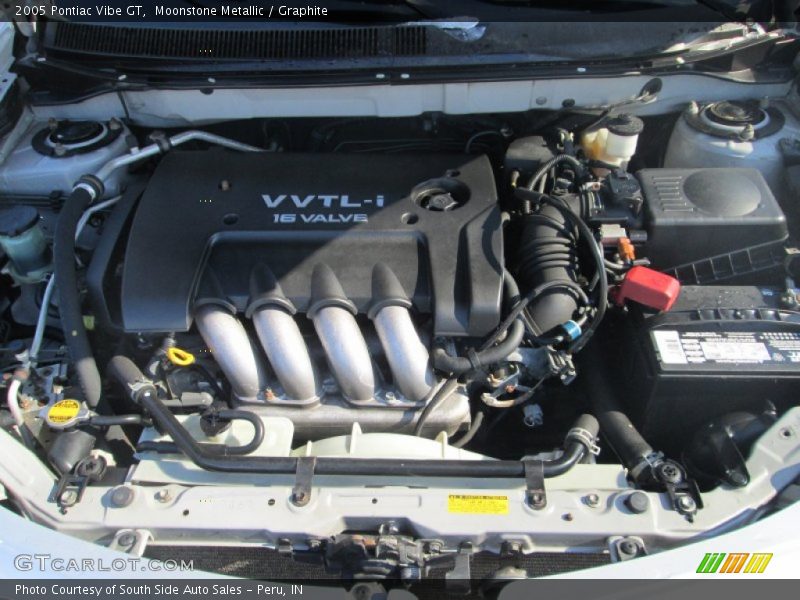  2005 Vibe GT Engine - 1.8 Liter DOHC 16-Valve 4 Cylinder