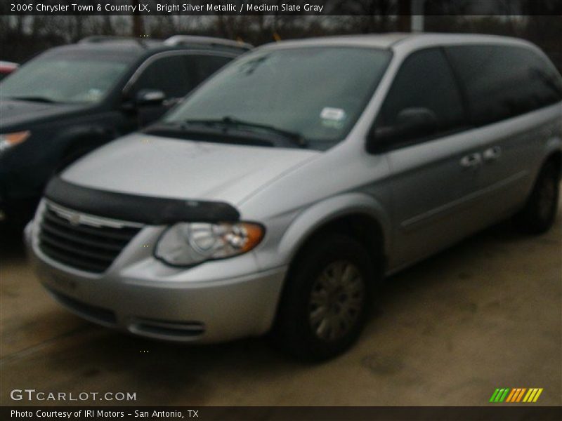 Bright Silver Metallic / Medium Slate Gray 2006 Chrysler Town & Country LX