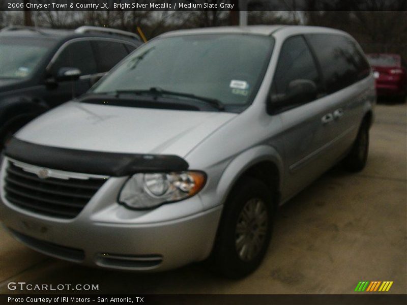 Bright Silver Metallic / Medium Slate Gray 2006 Chrysler Town & Country LX
