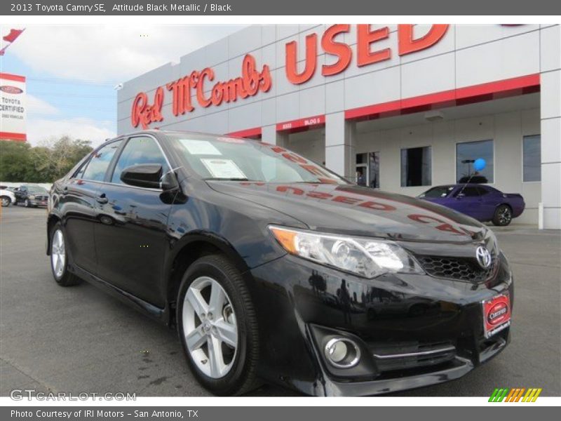 Attitude Black Metallic / Black 2013 Toyota Camry SE