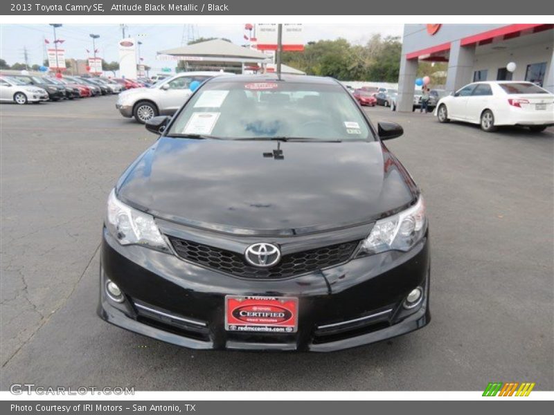 Attitude Black Metallic / Black 2013 Toyota Camry SE