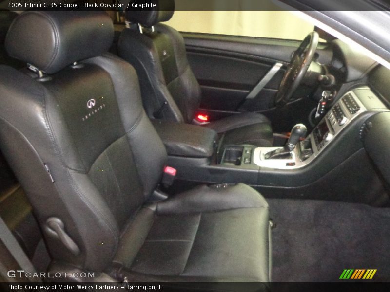Black Obsidian / Graphite 2005 Infiniti G 35 Coupe