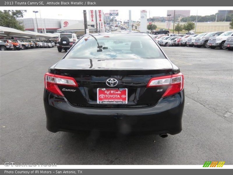 Attitude Black Metallic / Black 2013 Toyota Camry SE