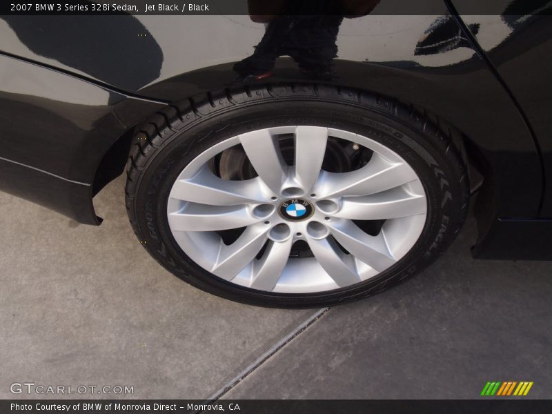 Jet Black / Black 2007 BMW 3 Series 328i Sedan
