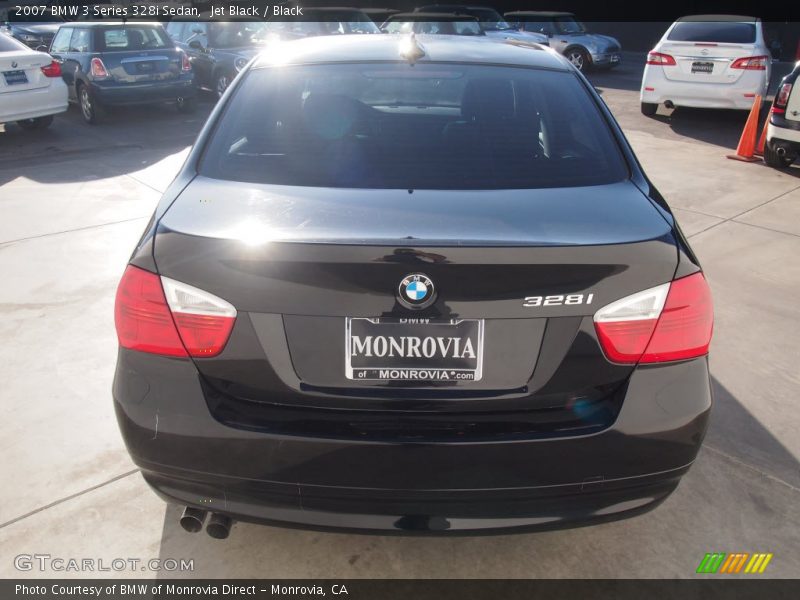Jet Black / Black 2007 BMW 3 Series 328i Sedan