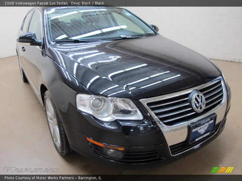 Deep Black / Black 2008 Volkswagen Passat Lux Sedan