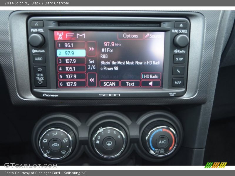 Black / Dark Charcoal 2014 Scion tC