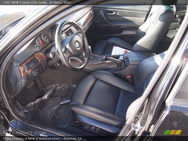 Jet Black / Black 2007 BMW 3 Series 328i Sedan