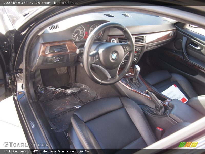 Jet Black / Black 2007 BMW 3 Series 328i Sedan