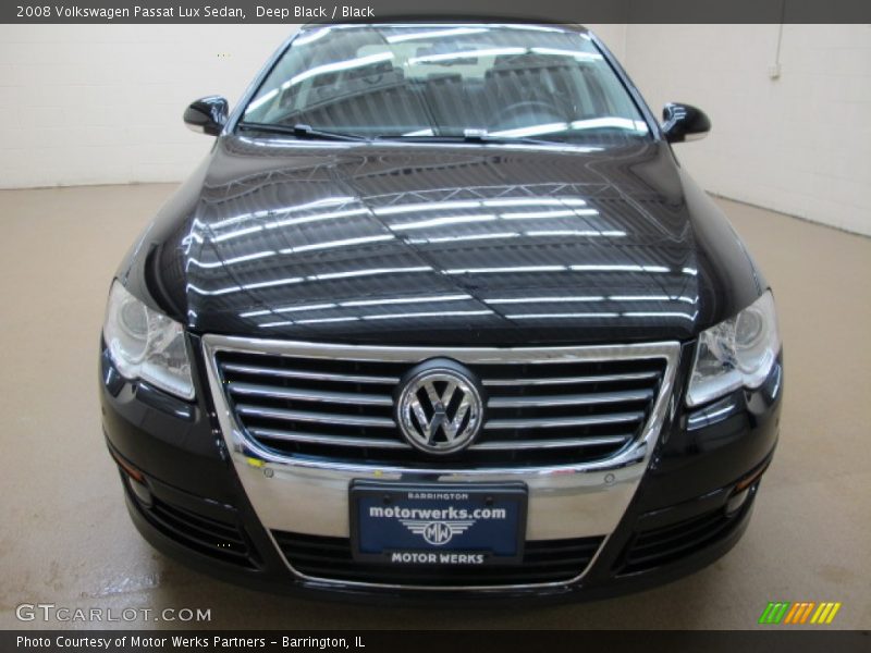 Deep Black / Black 2008 Volkswagen Passat Lux Sedan