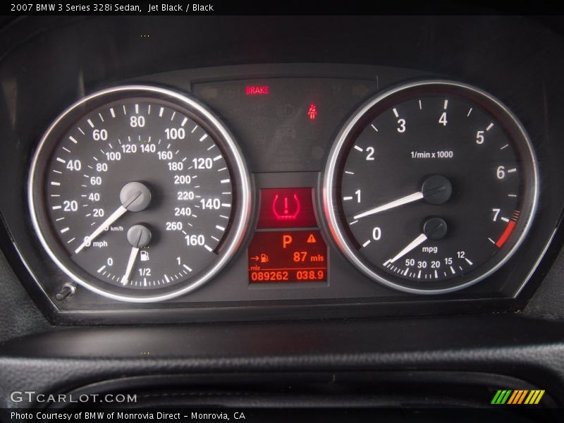 Jet Black / Black 2007 BMW 3 Series 328i Sedan