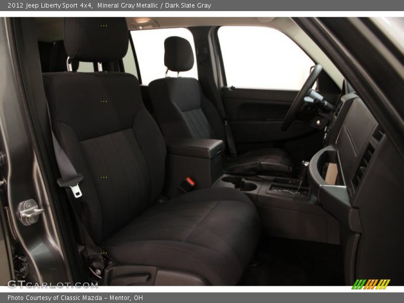 Mineral Gray Metallic / Dark Slate Gray 2012 Jeep Liberty Sport 4x4