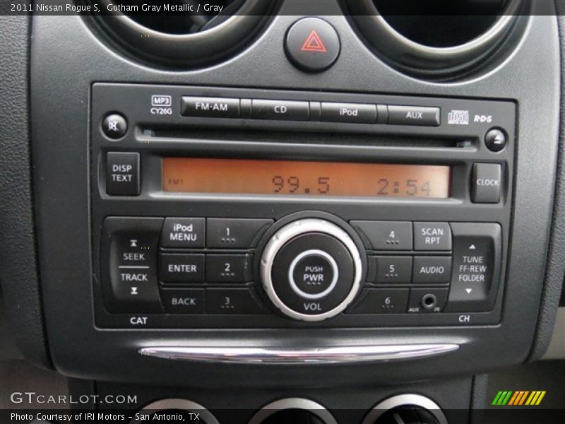Gotham Gray Metallic / Gray 2011 Nissan Rogue S