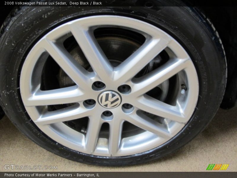 Deep Black / Black 2008 Volkswagen Passat Lux Sedan