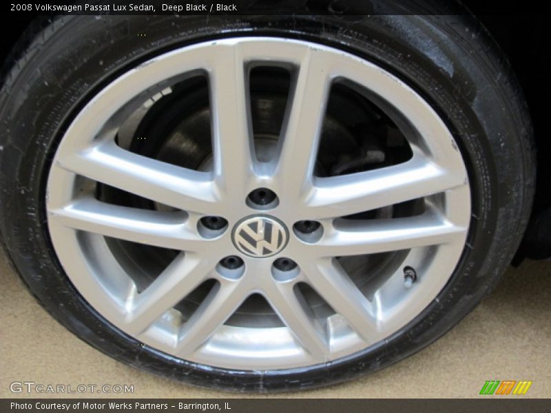 Deep Black / Black 2008 Volkswagen Passat Lux Sedan