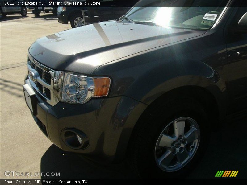 Sterling Gray Metallic / Stone 2012 Ford Escape XLT