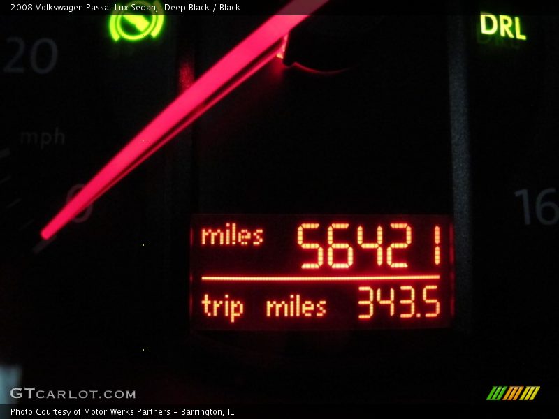 Deep Black / Black 2008 Volkswagen Passat Lux Sedan