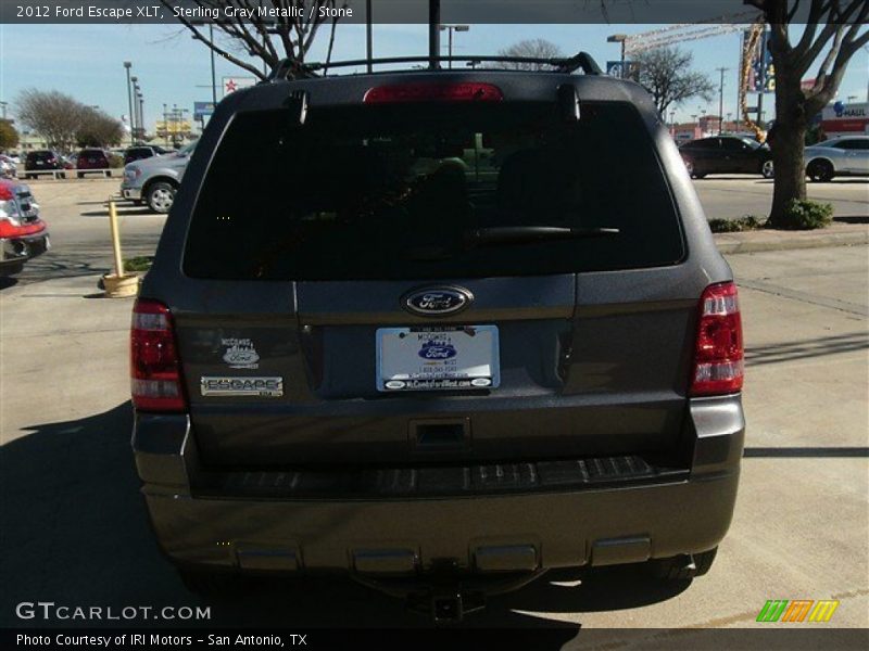 Sterling Gray Metallic / Stone 2012 Ford Escape XLT