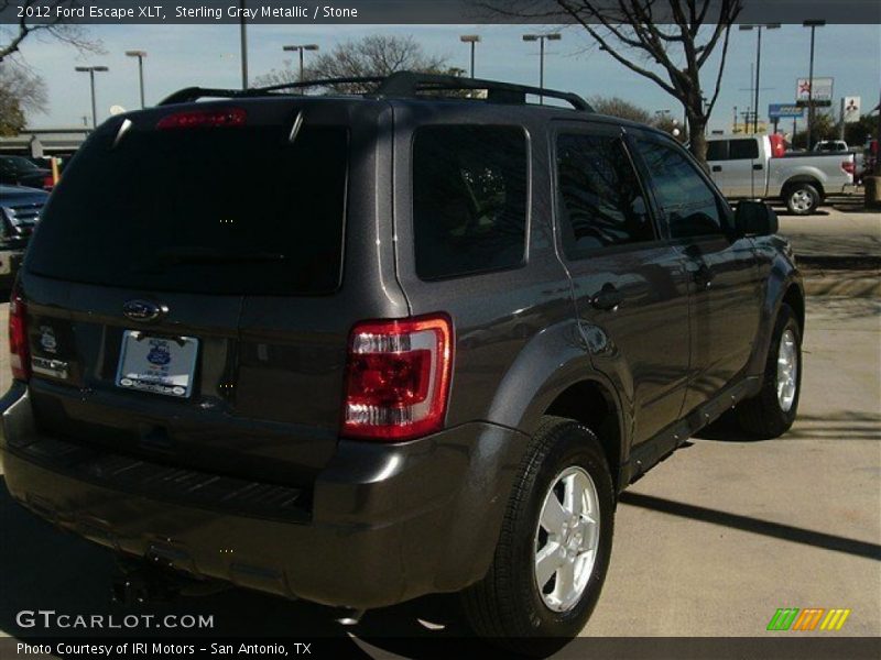 Sterling Gray Metallic / Stone 2012 Ford Escape XLT