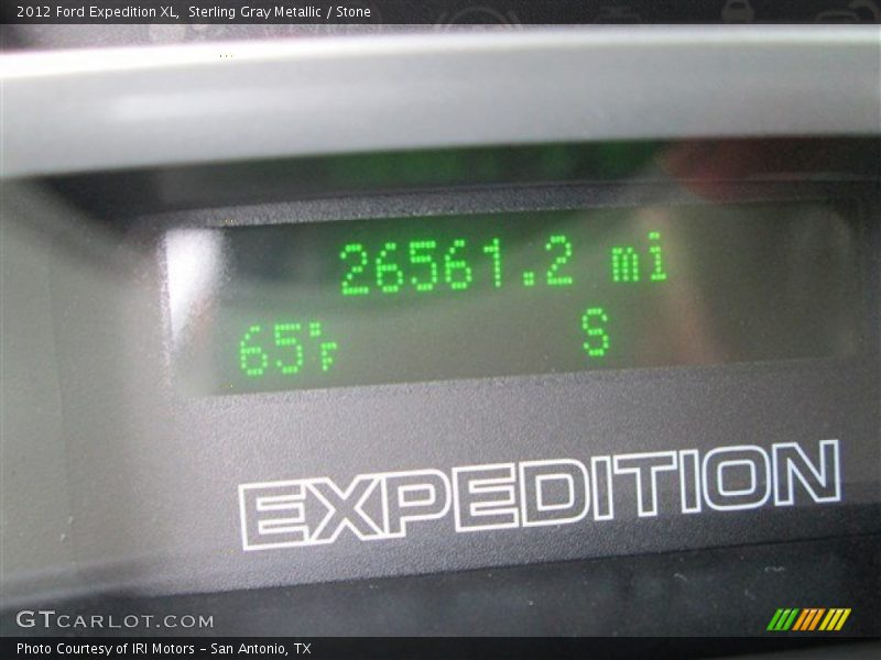 Sterling Gray Metallic / Stone 2012 Ford Expedition XL