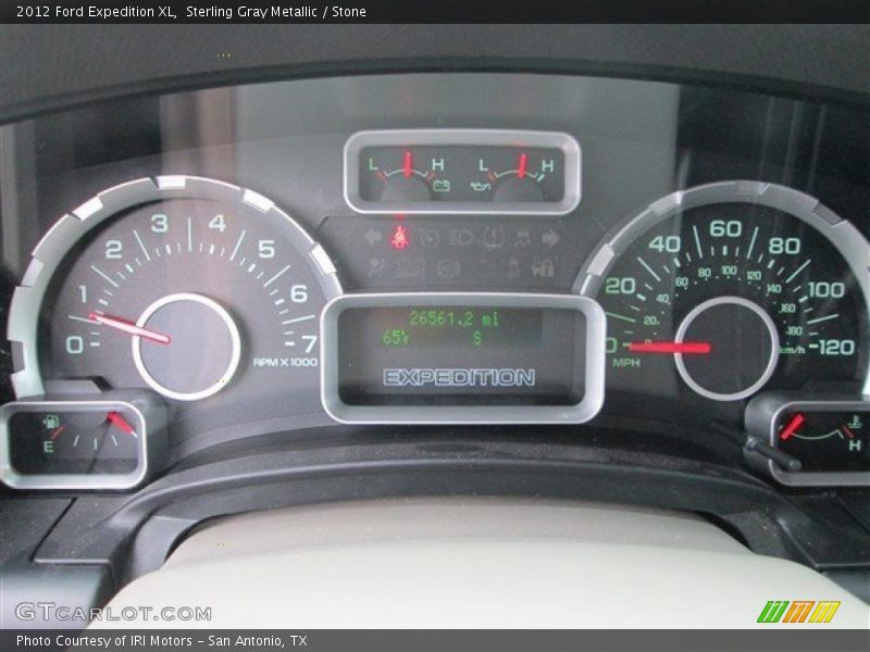 Sterling Gray Metallic / Stone 2012 Ford Expedition XL