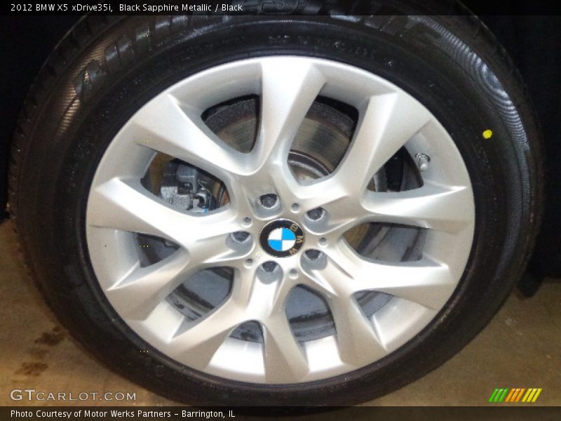 Black Sapphire Metallic / Black 2012 BMW X5 xDrive35i
