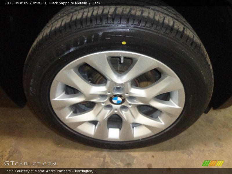 Black Sapphire Metallic / Black 2012 BMW X5 xDrive35i